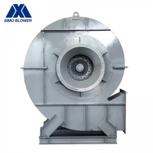 China Stainless Steel Large Capacity Mineral Powder Sintering Centrifugal Flow Fan on sale
