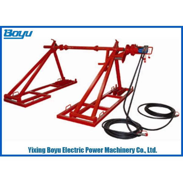 2400mm Hydraulic Drum Elevators Conductor , 50kn - 80kN Drum Stands