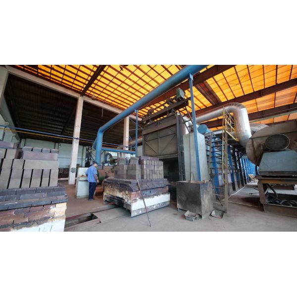 Cement Kiln Magnesia Alumina Spinel Refractory Brick Good Thermal Stability