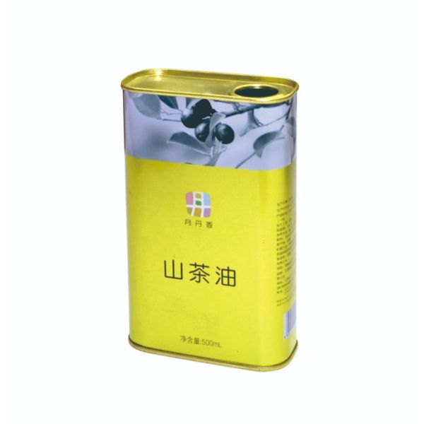 DADI 0.23-0.25mm Thickness Extra Virgin Olive Oil 500ml in Food Grade Tinplate Food Oil Can with UV Finish and Embossing
