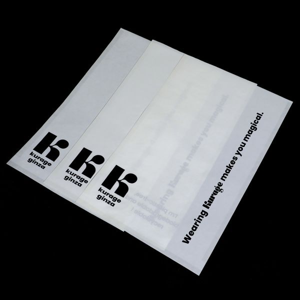 Custom 100% Transparent Cellophane Bags With High Texture And 35 Or 50gsm Thickness For Garment Packaging
