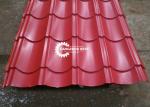 Color Coated Galvanized Steel Roof Sheet Forming Machine In Glazed Roofing Q