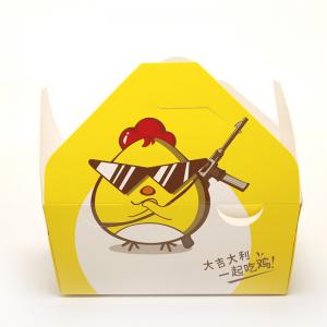  Rigid Disposable Food Packaging Box Recycled Fried Chicken Container Manufactures