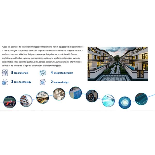Salt Chlorinator and Underwater Light Prefabricated Container for Steel Swimming Pool
