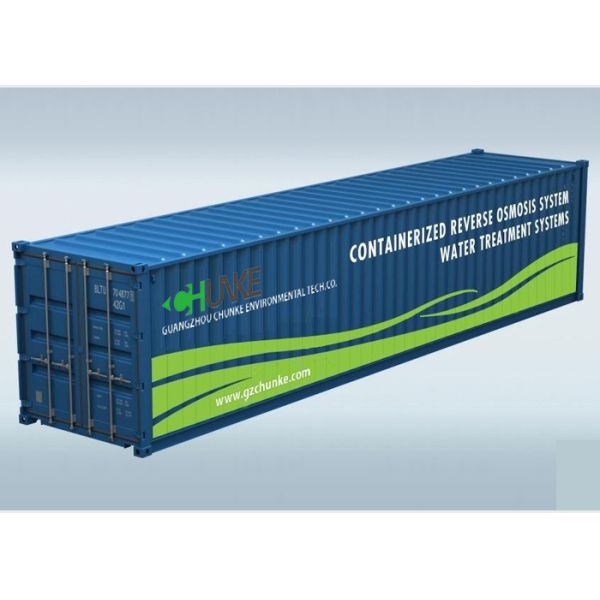 Containerized Mounted Salt Water Treatment System / Seawater Desalination Plant
