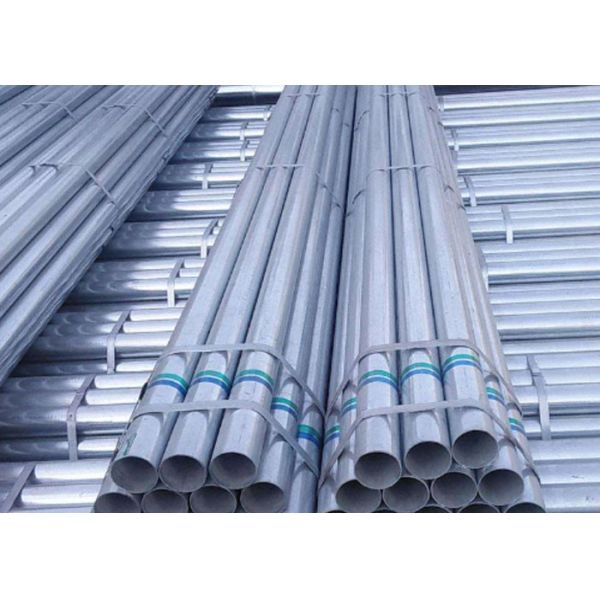 Square Round Greenhouse Steel Pipe , Pre Galvanized Steel Pipe Rustproof