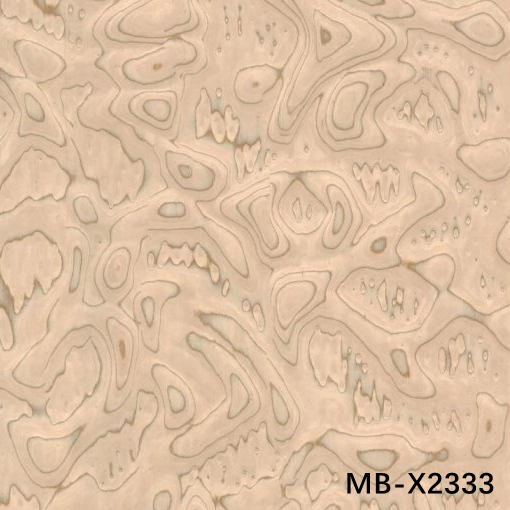 Reconstituted Black Walnut Burl Wood Veneer WTB-X2043 0.15-0.55mm For Indoor Decorative Board
