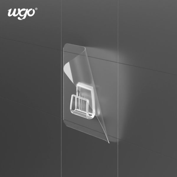 Hat Shelf Bracket Adhesive Wall Hooks Seamless Metal Clip Caddy Replacement