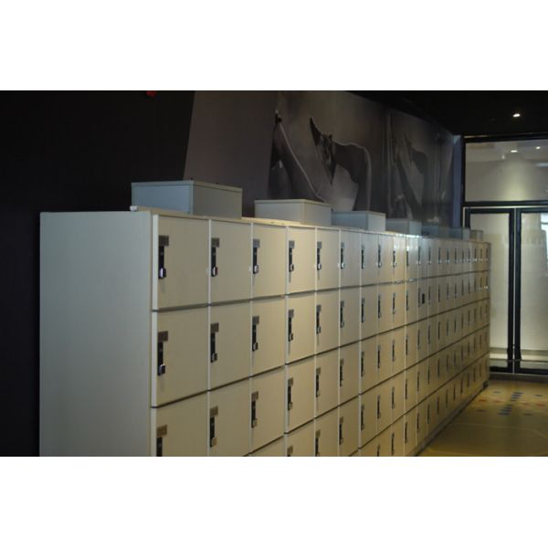 Durable Gray Door IOT Locker With Special Lock 260 X 360 X 470 Single Size