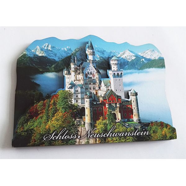 Custom Photo Print Fridge Magnet 3D MDF Wooden Fridge Magnet Personalised Photo Fridge Magnets