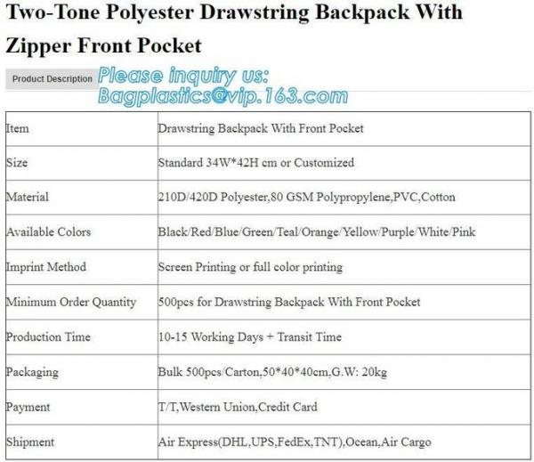 Wholesale Promotional Custom Printed Polyester Nylon Drawstring Bag,Promotion Canvas Cotton Drawstring Bag, Waterproof M