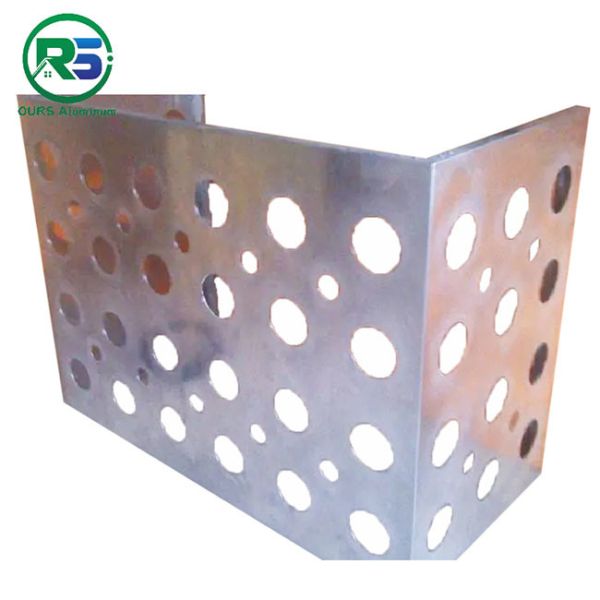 Sound Proof Artistic Perforated Air Conditioner Cover Vent Louver Unique