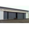 Noise Reduction Excellent Multi-Panel Steel Door with Polyurethane Insulation Left/Right Open Direction for sale
