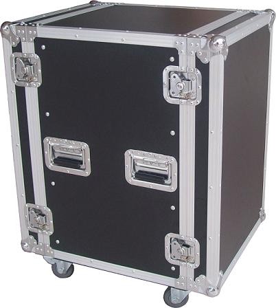 10mm Plywood Rack Flight Case , Equipment Aluminum Carrying Case