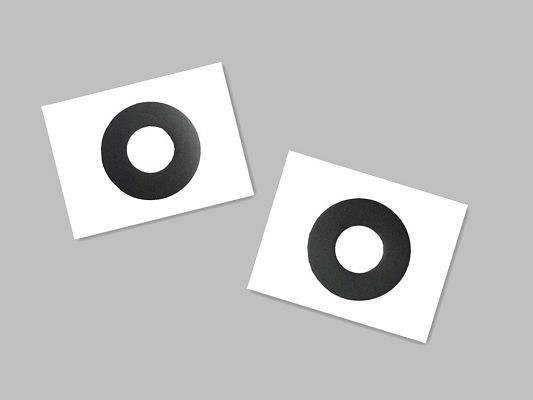 Shore hardness 60 filled PTFE piston rings , 100% testing PTFE fittings parts