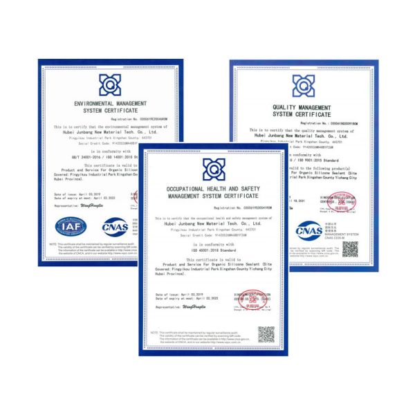 Black 280ml Neutral Silicone Sealant 12 Months Fast Curing Sealant