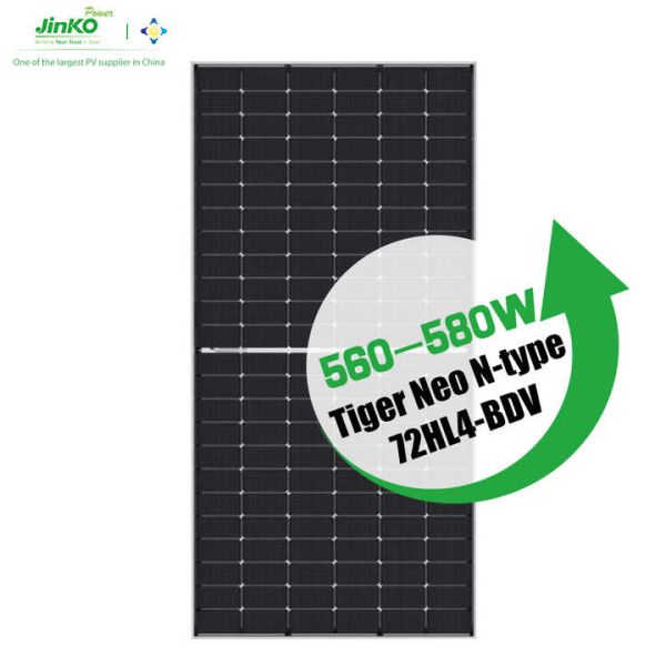 560W 565W Jinko Solar Module 570W 575W 580W Commercial Solar Panel System