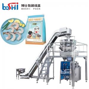  Multihead Weigher Frozen Food Packing Machine For Sea Food Shrimp Fish Manufactures