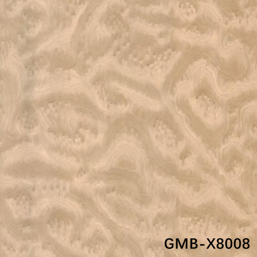 Reconstituted Black Walnut Burl Wood Veneer WTB-X2043 0.15-0.55mm For Indoor Decorative Board
