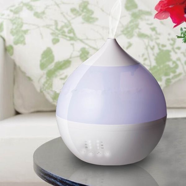 Office Air Freshener Mist Maker With LED Night Light Humidifier Lamps