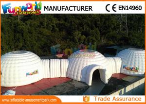  Customized Air Sealed Inflatable Party Tent , Airtight Igloo Dome Tent Manufactures