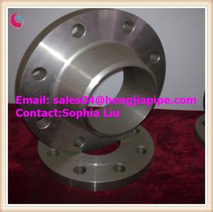 China ASTM A105 weld neck flanges on sale