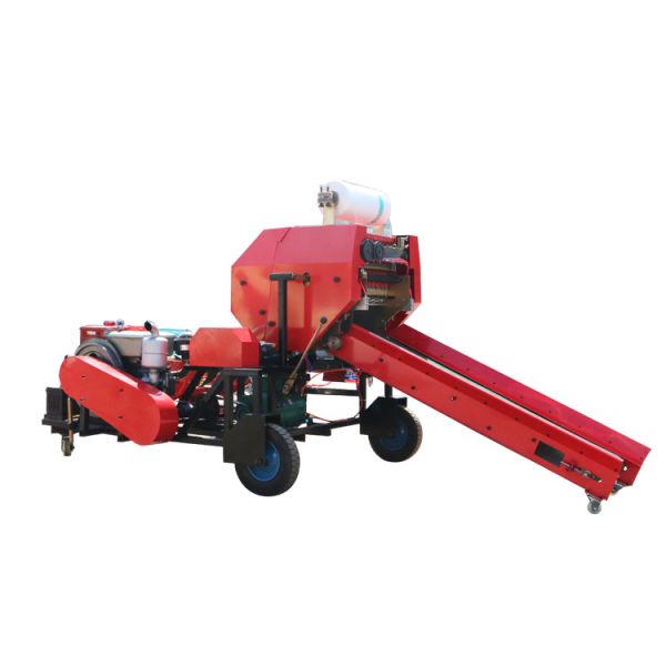 High Efficiency Agricultural Baler Machine Farm Animal Feed Straw Feed Baler