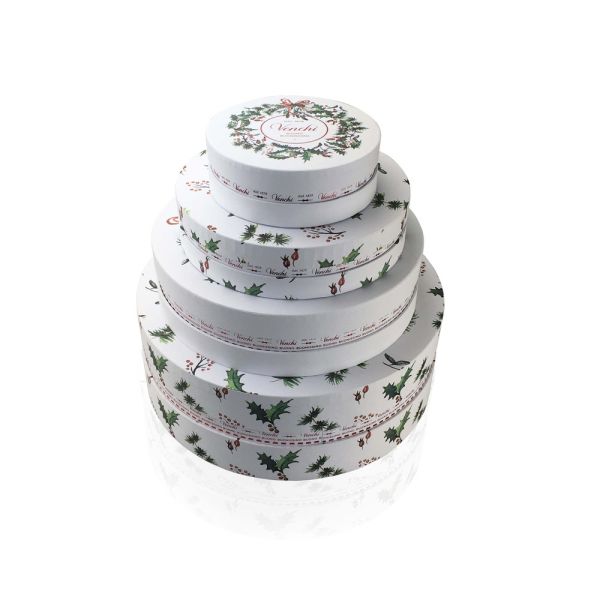 White Customized Chocolate Gift Packaging Boxes Detachable Lid