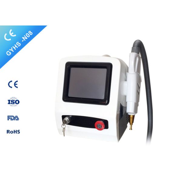 Ce Approval Long Pulsed Nd Yag Laser , 800w Yag Laser Tattoo Removal Machine