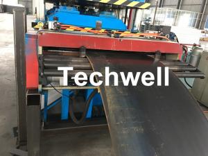  1.5-2.5mm Carbon Steel Cable Tray Roll Forming Machine With 5 Ton Hydraulic Uncoiler Manufactures