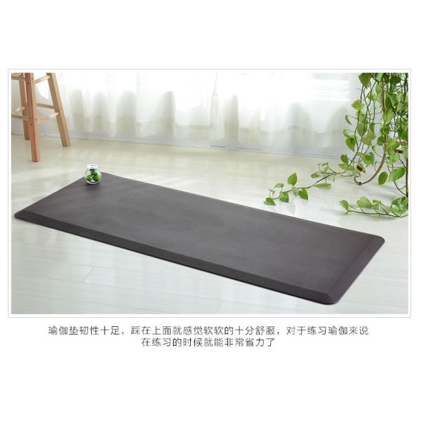 Soft 150*60*2CM Anti Fatigue Kitchen Floor Mats / Kitchen Standing Mat