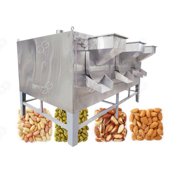 Gas Electric Pistachio Cashew Nut Roasting Machine, Commercial Henan GELGOOG Machinery