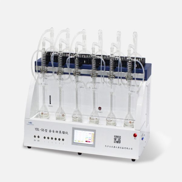 Ammonia Nitrogen / Phenol Cyanide Automatic Distillation System 8pcs