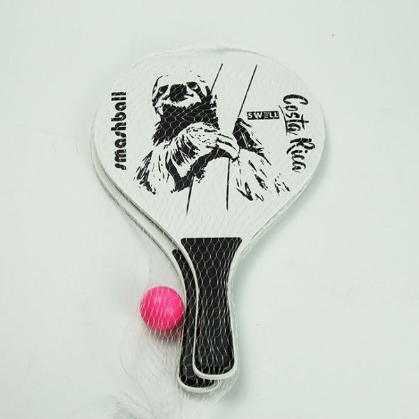 Multilayer Board Wooden Paddle Tennis Racket MDF Plywood Beach Tennis Racket