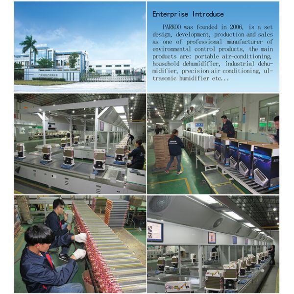 Factory Use 900m3 158L/DAY Large Commercial Dehumidifier