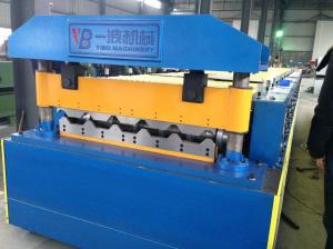  Galvanized Corrugated roll forming machine / Double Layer Roll Forming Machine Manufactures