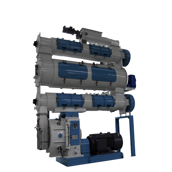 SWZL Series Biomass Feed Pellet Machine granulator for animal feedstuff feed stuff pellet machine animal feed granulation machine 55kw Poultry Feed Pellet Mill