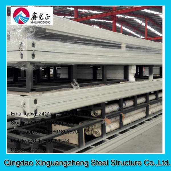 Container house prefab steel frame refugee camp tent used in Europe