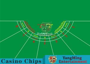  7 Players Roulette Board Layout With Personalized Custom Printing Services Manufactures