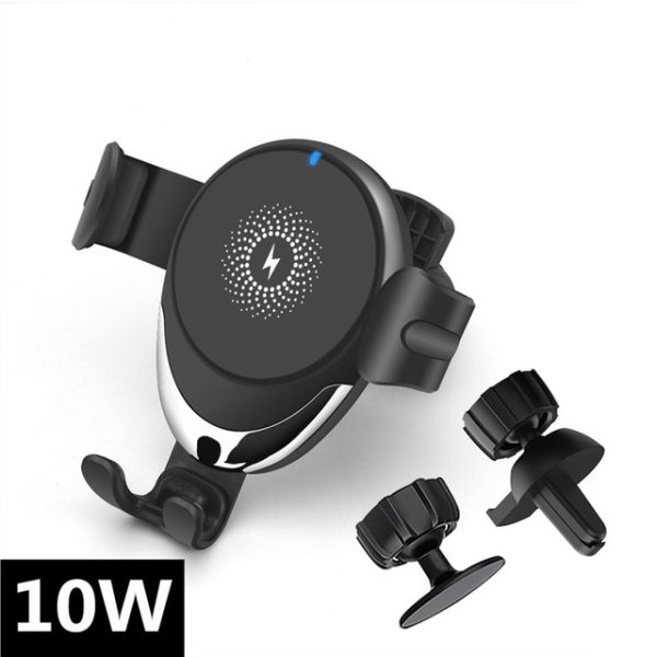 Car smart sensor Wireless Phone Charger Stand Phone Holder 10W 9V 1.67A