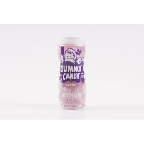 Anti Fatigue Grape Seed Fruit Vegetarian Multivitamin Gummies Gluten Free
