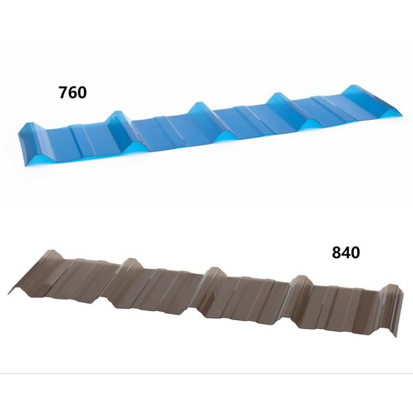 Polycarbonate Corrugated Roofing Sheets Clear Corrugated Panels For Greenhouse