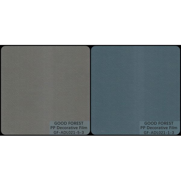 Decorative Black Polypropylene Film Degradable Naural Dermatoglyph