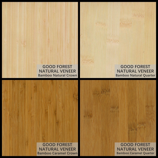 OEM Natural Wood Veneer Rotary Cut Furniture Natural Bamboo Veneer