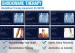 Shockwave physiotherapy shock wave equipment sport injury treatment electromagne