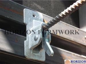  Cast Iron Spring Clamp Concrete Forming Accessories Tensioning Wire Tie Bar Manufactures