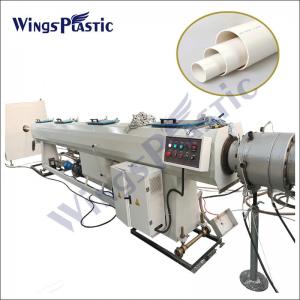  50-160mm PVC Pipe Extruder Machine Water Pipe Making Machine Extruder Manufactures