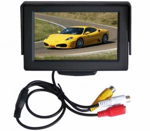  DC Power Car TFT LCD Monitor 4.3 Inch Desktop AV Input LCD Car Screen With Camera Manufactures