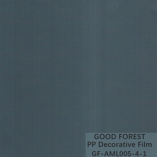 Yachts PP Decorative Film Frosted Grain Metal Series Customized