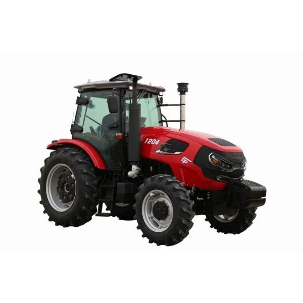 Agricultural Four Wheel Tractors With Loader And Backhoe Mini Farm Tractor